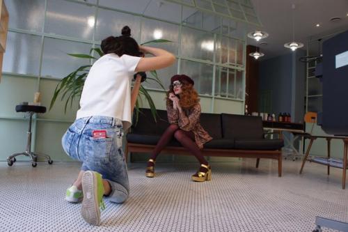 Немного бэков. Снимали Lookbook винтажной одежды из Парижа. 02