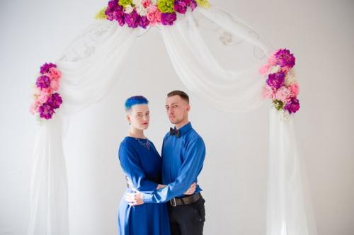 Свадебная фотосессия для Светы и Димы в фотостудии фототерра. 06