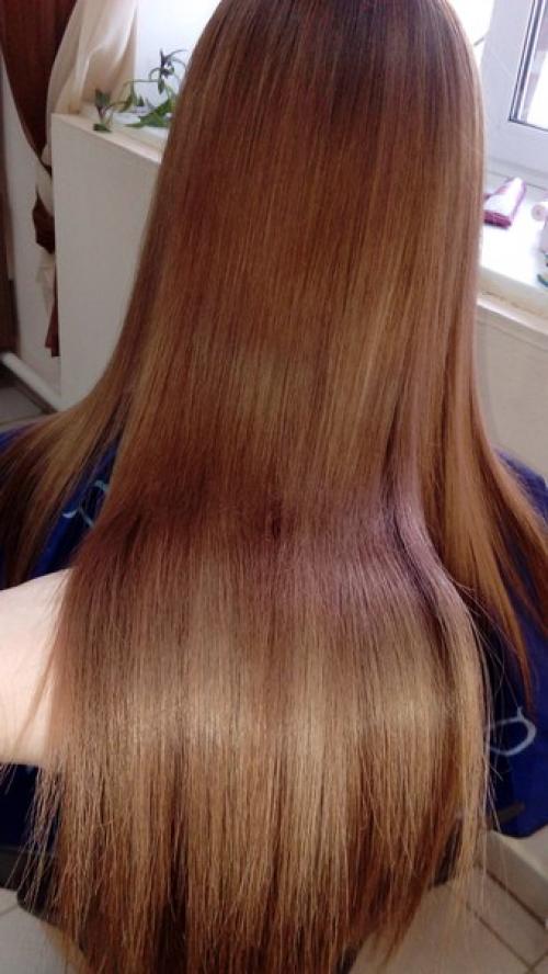 Ботокс!  Он творит чудеса напитали по максимуму сухие волосы клиентки? 03