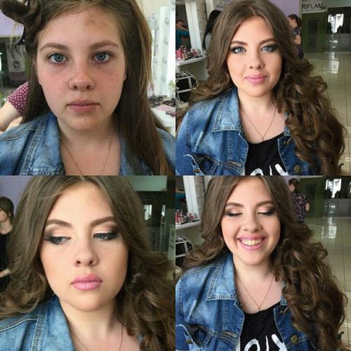 3 дня команда стилистов THE ONE Make up студии трудилась над созданием вечерних образов для очаровательных выпускниц. 04