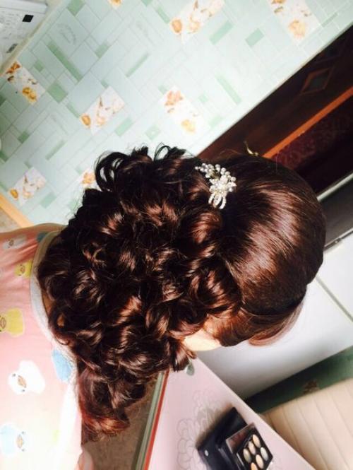 Дорогие выпускницы!  Ведётся запись на выпускной бал макияж прическа = 7500. 02