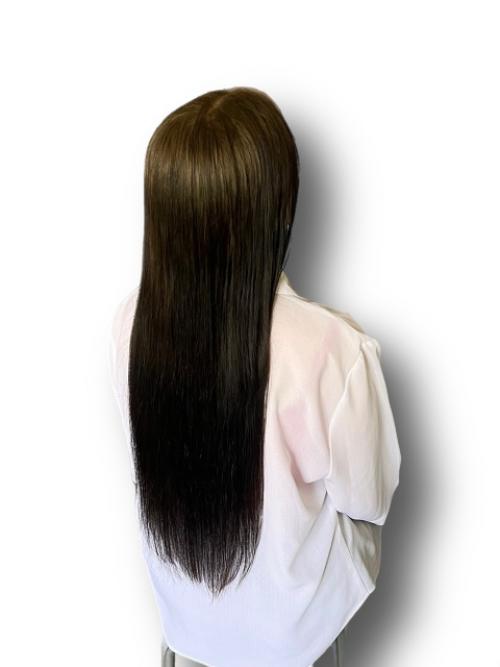 Гладкий пучок.   Пучок любому наряду элегантности и торжественности добавляет. 03