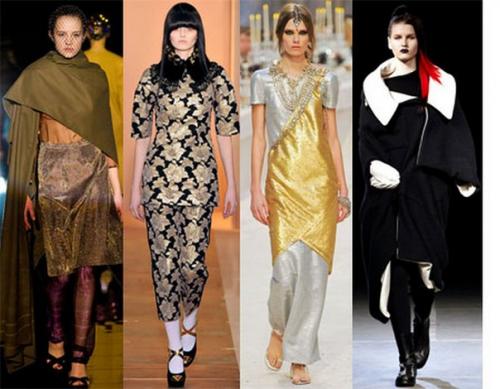 Богемный шик.   Русская одежда в восточном стиле способна показать миру уникальность и неповторимость каждой женщины. 04