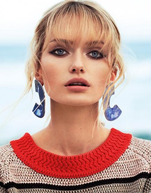 Between the Lines: анабелла барбер в фотосессии фотодуэта калеба и глэдиса для Vogue Taiwan July 2016. 01