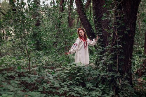 Купальские тайны.  Модель: Ирина Агафонова. 08