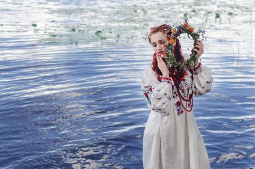 Купальские тайны.  Модель: Ирина Агафонова. 06