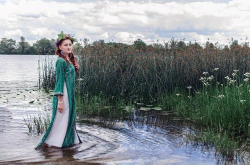 Купальские тайны.  Модель: Ирина Агафонова. 04