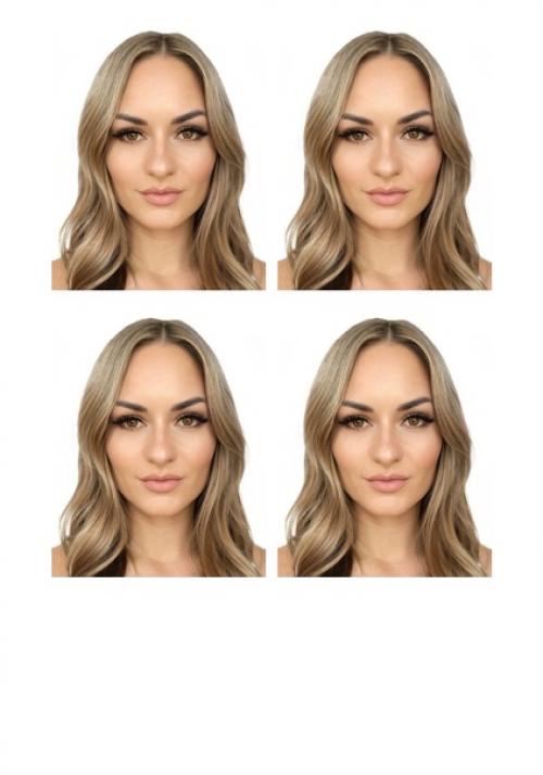 Полный пакет ретуши с подбором прически и макияжа из обычного, домашнего фото. 02