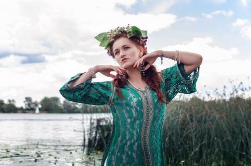 Купальские тайны.  Модель: Ирина Агафонова. 01