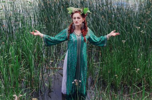 Купальские тайны.  Модель: Ирина Агафонова. 03