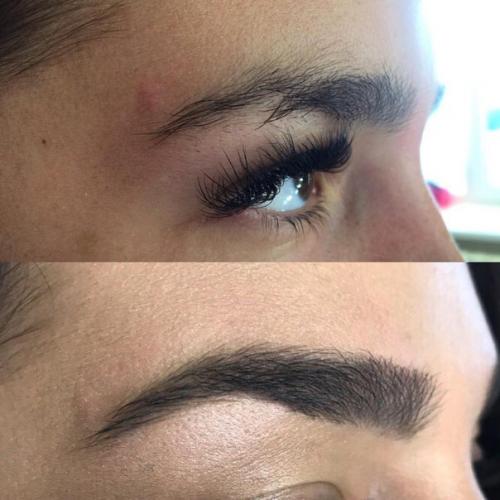 Милые дамы. Предлагаю вам услуги визажиста, мастера по прическам и бровиста. 03