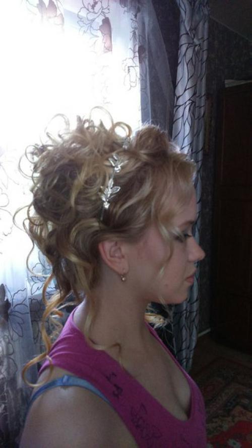 Вечерние и свадебные прически, макияж? 04 Вечерние и свадебные прически, макияж? 04