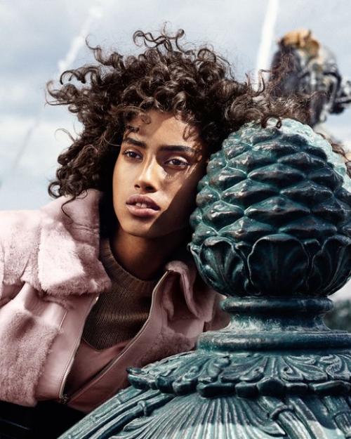 The Sweetest Touch: имаан хаммам в фотосессии марка де грута для Vogue Netherlands September 2015. 03