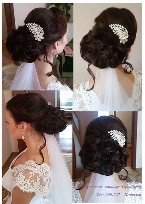 Прически и макияж для фотосессий, свадебные и для других торжеств. 03