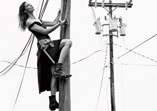 True Grit: Дарья Вербова в фотосессии Микаэля янссона для Porter Magazine 10 Fall 2015. 05