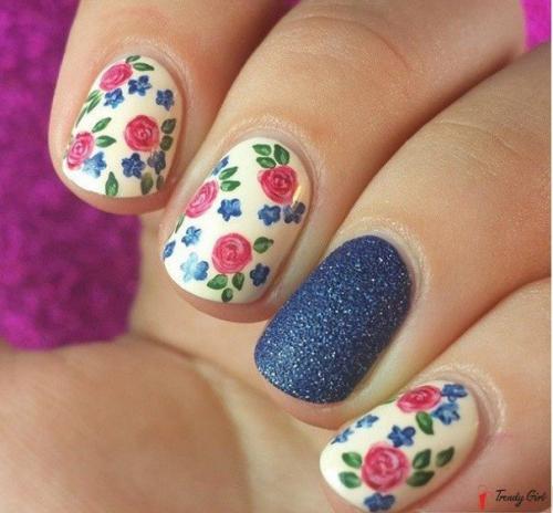 10 идей для маникюра на коротких ногтях! 09