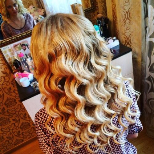 Ищу моделей для отработки макияжа и прически объемные локоны. 01