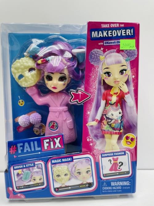 Новинка!  Модные куклы фейлфикс решили опробовать на себе популярные онлайн - уроки макияжа и причесок, но все пошло не по плану. 02