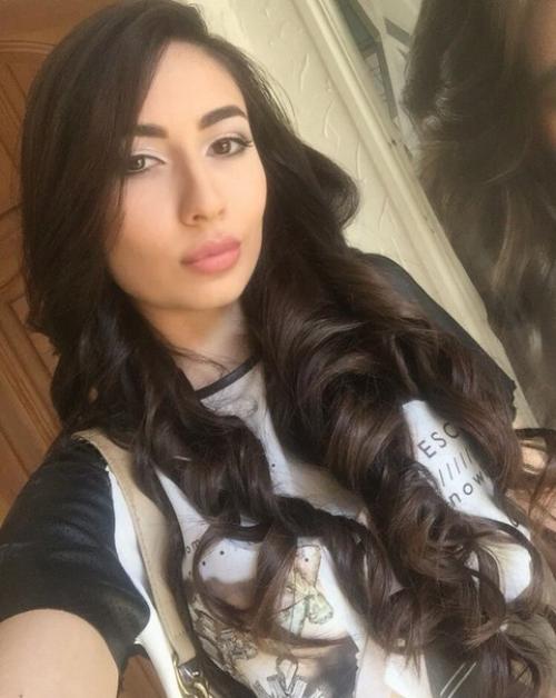 Моя самостоятельная работа - макияж и причёска для красавицы Карины. 05