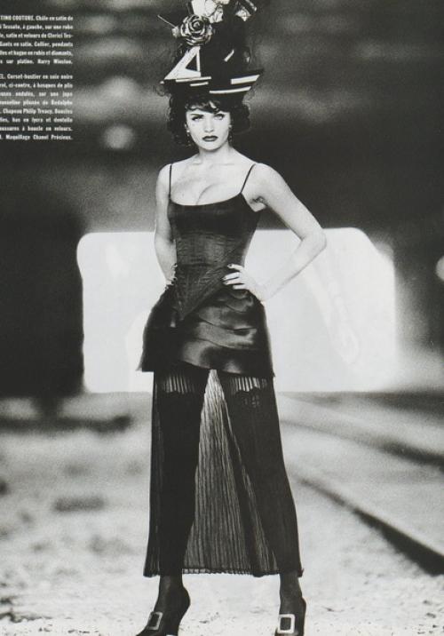 Allure Fatale. Vogue, Париж, сентябрь 1992 года. 03