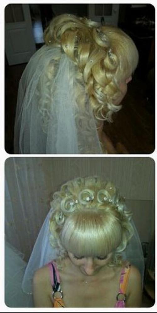 Свадебные и вечерние прически любой сложности! 02