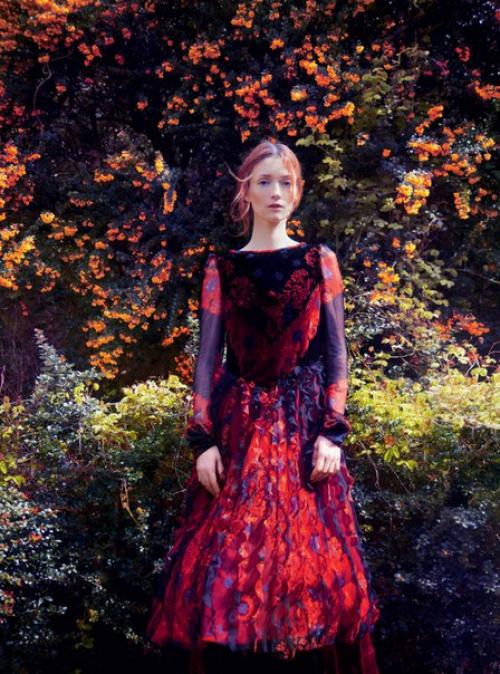 Such Stuff As Dreams Are Made On: Одри Марне в фотосессии Эрика мадигана хека для Harper's Bazaar UK October 2015. 01