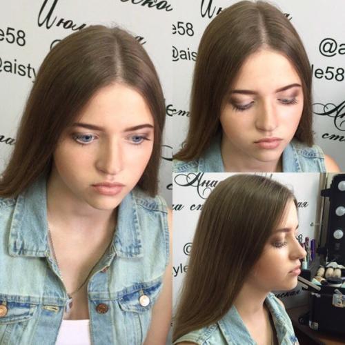 Я могу предложить выполнение причёсок, профессионального макияжа (свадебный, дневной, вечерний, для фотосессии), плетение кос? 06