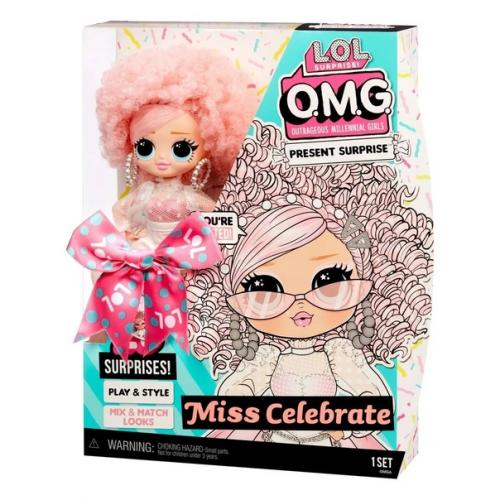Кукла L. O. L. Surprise OMG Birthday Doll Miss Celebrate - воплощение праздника! 01