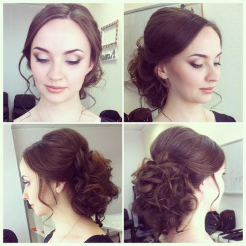 Макияж и прически для моих невест. 01