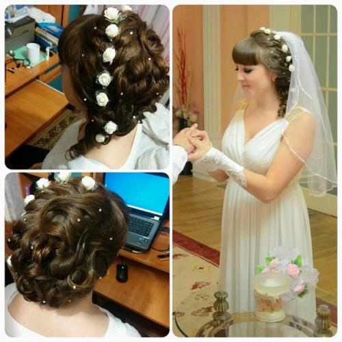 Свадебные и вечерние прически любой сложности! 01