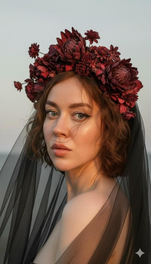 Промпт. Создай портрет женщины с референса, лицо не изменяй: 02