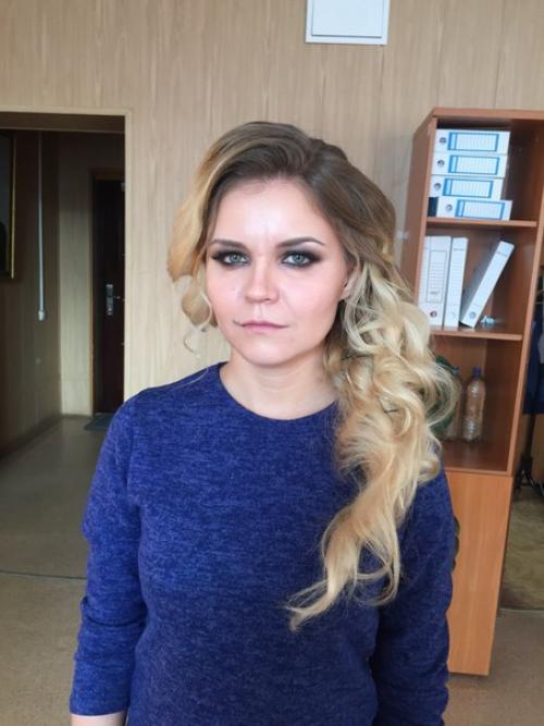 Милые девушки, предлагаю макияж и прически. 06