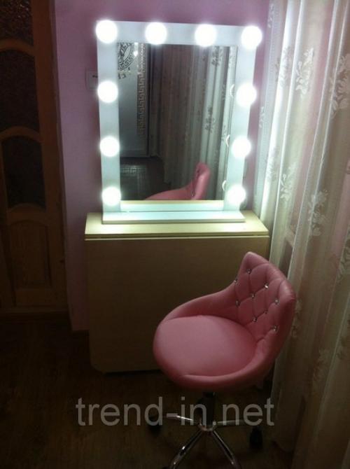 Ну дуууже гарний та ніжний Homebeautysalon у нашої клієнтки Елена грек і дзеркало від Trend вписалося у атмосферу? 01