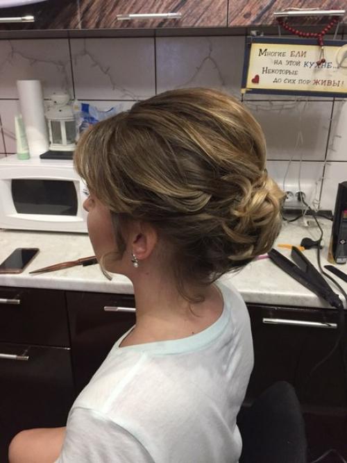 Милые девушки, предлагаю макияж и прически. 03