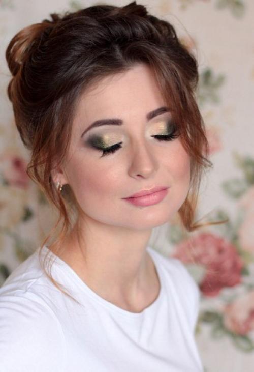 Та - дам!  Мой макияж на Наталье и всеми любимые фото до и после! 02