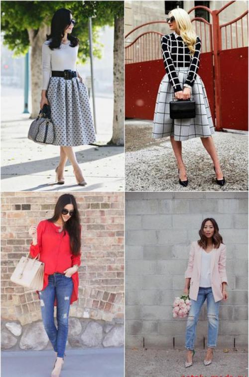 Стильные образы на каждый день. 01