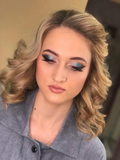 Макияж + укладка волос. 01