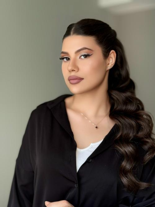 Модель на полный образ ( макияж и прическа). 01