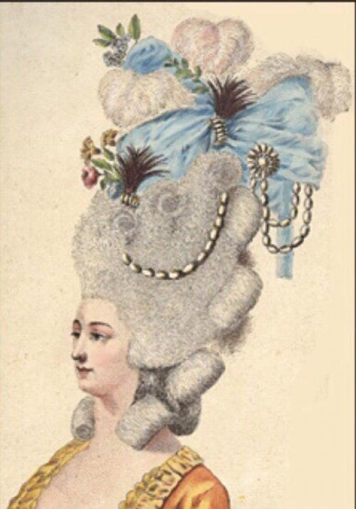 Прически рококо.  Итак, макияж Анжелики не соответствует макияжу рококо. 07