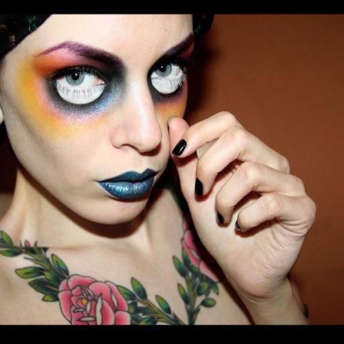 Макияж и причёски на Хелуин? 03