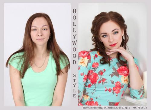 Визаж/грим студия Hollywood Style представляет очередной осенний проект преображение. 02