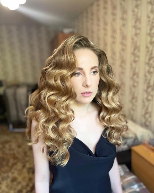 Прически. Локоны афро кудри. 08