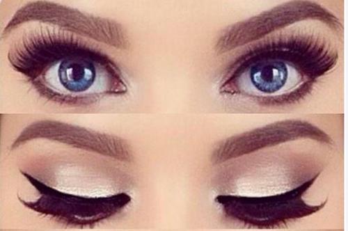 Мы подбираем макияж к нвовогоднему образу. 08