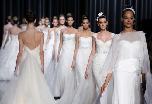Лучшие бьюти - образы невест со свадебной недели моды в Нью-йорке. 02