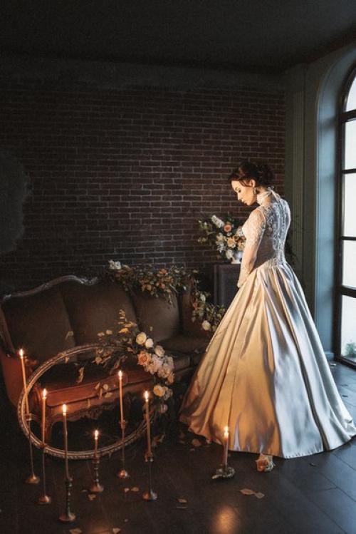 Мы начнем утро с прекрасной нимфы смотрящей в след уходящей осени. 09