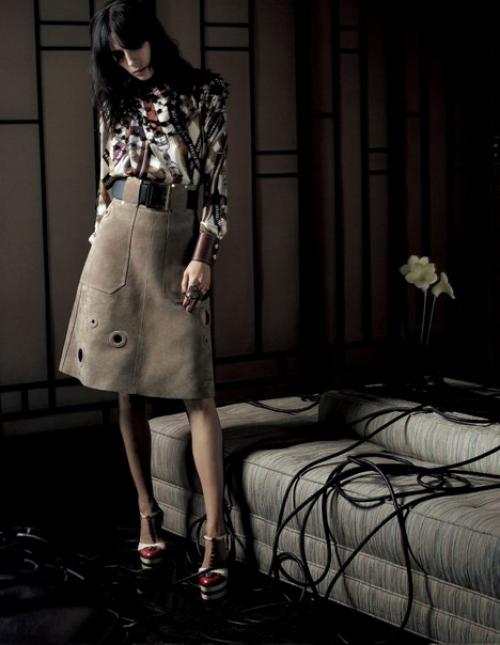 Jamie The Muse: Джейми Буше в фотосессии марка сигала для Vogue Japan February 2016. 02