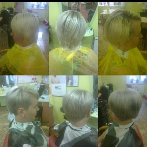 Дорогие клиенты, прически и макияж в салоне делают настоящие. 02