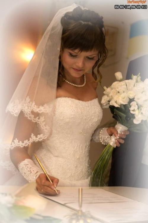 Свадебные прически и макияжи от 150 грн. 05