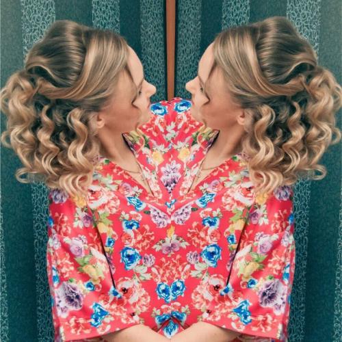 Свадебный макияж и причёска для очаровательной Дарьи? 01