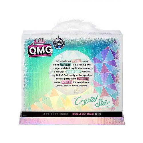 Внимание, акция!   Игровой набор с куклой LOL Surprise серии O. M. G Winter Disco - леди кристалл. 02